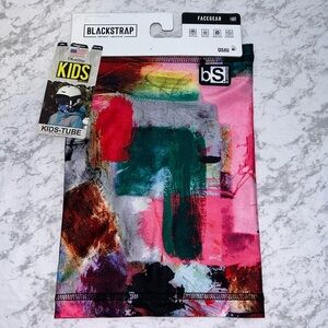 NWT Blackstrap Kids Tube Dual Layer Face-mask Abstract One Size Ages 2-7